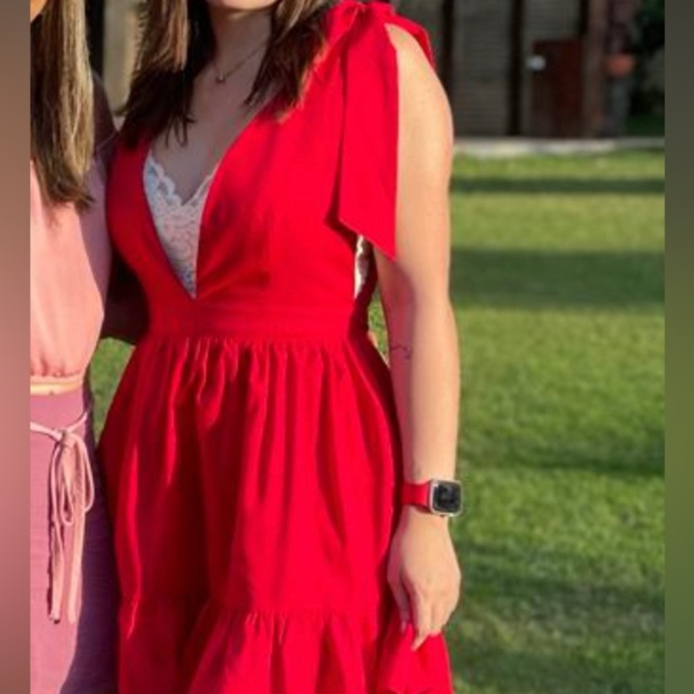 Mini Red Dress